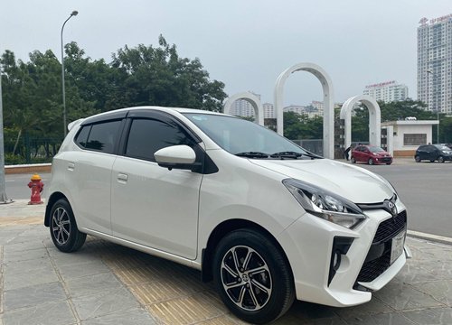 Toyota Wigo 2021 hiếm gặp trên sàn xe cũ