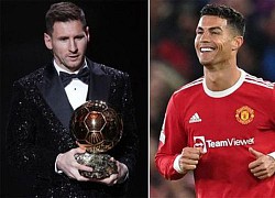 Vượt Messi, Ronaldo đi vào lịch sử quả bóng vàng thế giới