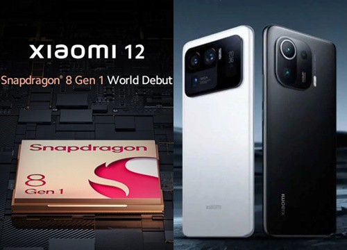 Xiaomi 12 là máy đầu tiên sở hữu chip Snapdragon 8 thế hệ 1 mới nhất