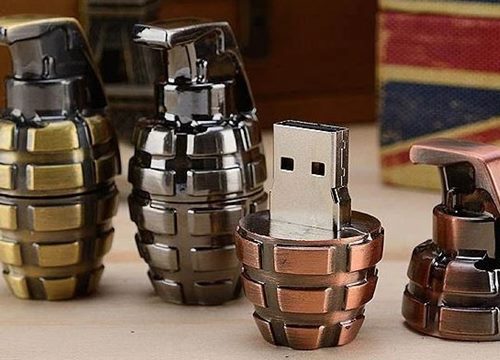 Xuất hiện USB siêu bảo mật, tự động phát nổ khi bị "hack"