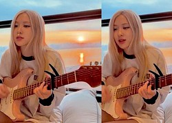 3 giờ sáng Rosé (BLACKPINK) tung video đánh đàn khoe giọng hát cực ngọt, nhưng background mới là điểm gây chú ý nhất!