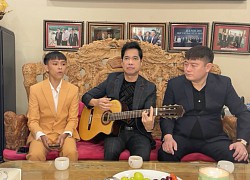 Hồ Văn Cường &#8220;đại náo showbiz&#8221;, hát live cùng danh ca Ngọc Sơn và Bầu Thuỵ