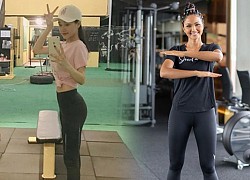 Muôn kiểu lên đồ của gái xinh đi gym, cô không mặc áo, cô diện quần lọt khe