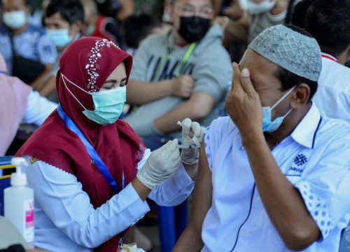 Người đàn ông Indonesia nói đã tiêm 14 mũi vaccine Covid-19 hộ người khác