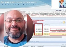 Người đàn ông Úc mắc kẹt ở Israel gần 10 năm, còn 7977 năm nữa mới được phép về quê hương