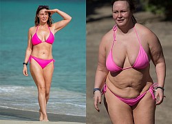 Người mẫu Chanelle Hayes gây choáng khi giảm 57 kg