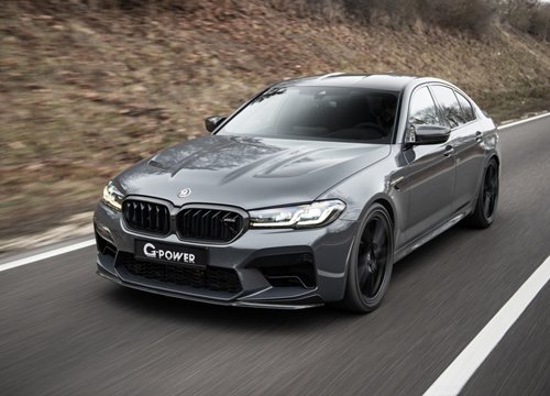 BMW M5 CS với gói độ mạnh gần 900 mã lực