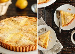 Món bánh Tart lê hạnh nhân cực ngon hấp dẫn