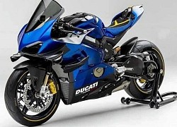 Ngắm siêu mô tô Ducati Superleggera sở hữu bộ tem lấy cảm hứng từ Lamborghini Aventador SVJ