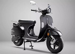 Nhìn ngỡ Vespa hay Lambretta cổ được phục chế, nhưng đây là tay ga điện mới toanh tới từ Ấn Độ