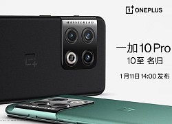 OnePlus 10 Pro ra mắt ngày 11/1 với thiết kế camera dị