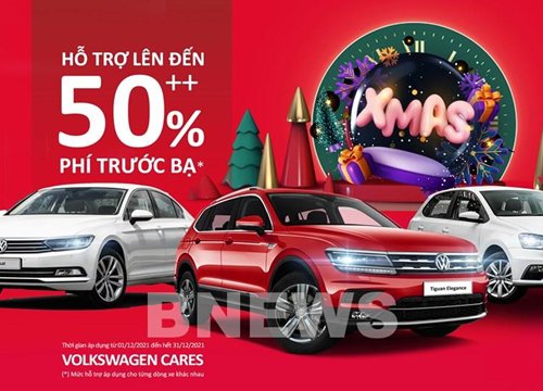 Volkswagen Việt Nam hỗ trợ phí trước bạ đến 200 triệu và giảm 10% phụ tùng