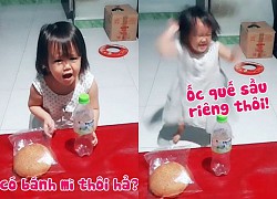 Bé gái đòi ăn kem ốc quế sầu riêng siêu hài hước