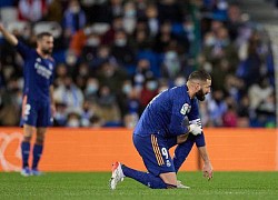 Benzema rời sân sớm trong trận thắng 2-0 của Real Madrid