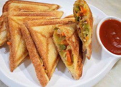 Cách làm bánh với máy nướng bánh sandwich vừa thơm ngon lại tiện lợi