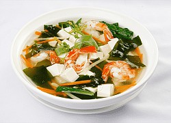 Canh nấm rong biển