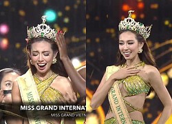 Chắc chắn đây là khoảnh khắc đẹp nhất hôm nay: Thùy Tiên đội vương miện Miss Grand, cô gái Việt sáng bừng trên đất Thái!