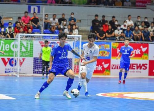 Futsal HDBank VĐQG 2021: Thái Sơn Nam, Sahako đấu trận 'chung kết'