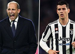 HLV Juventus bắt Morata phải 'im miệng' và rời sân