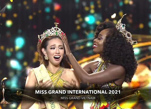 HOT: Thùy Tiên đăng quang Miss Grand International 2021