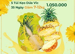 Kẹo dứa giảm cân thần kỳ gây sốt MXH "mỗi ngày một viên, một tháng giảm 10 ký": Chất lượng sản phẩm có đúng như tung hô?