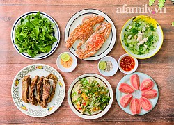 Mâm cơm cuối tuần chuẩn "nhà hàng", tưởng thế nào hóa ra nấu không hề khó, hơn 30 phút là xong!