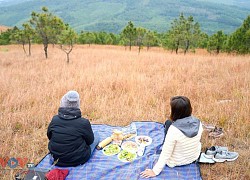 Thảo nguyên mùa cỏ cháy đẹp ngỡ ngàng giữa lòng Quảng Ninh