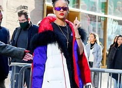 Tỷ phú Rihanna sành điệu đi xem triển lãm cùng bạn trai