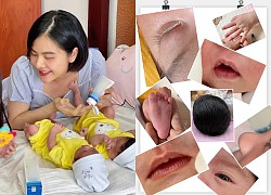 Vân Trang khoe đường nét của 2 con gái song sinh: mũi cao đầy ấn tượng