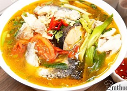 2 Cách nấu canh chua đầu cá hồi thơm ngon bổ dưỡng