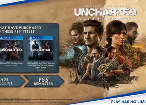 Bản làm lại của Uncharted: Legacy of Thieves Collection sẽ ra mắt ngày 28.1