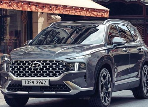 Hyundai Santa Fe 2022 có thêm bản 6 chỗ