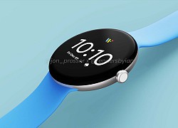 Google Pixel Watch lộ ảnh với mặt đồng hồ tròn, không viền