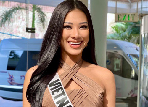 Kim Duyên lên outfit vòng phỏng vấn kín Miss Universe, netizen tranh cãi vì chi tiết giống Khánh Vân?