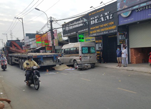 TP.HCM: Tai nạn liên hoàn, 1 người tử vong