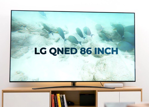 Video: Đập thùng TV 'SIÊU TO KHỔNG LỒ': LG QNED Mini LED 4K 86 inch