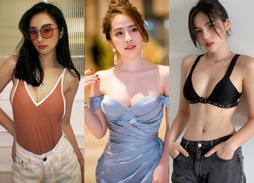 4 mỹ nhân có vòng một 'dao kéo' đẹp nhất showbiz Việt