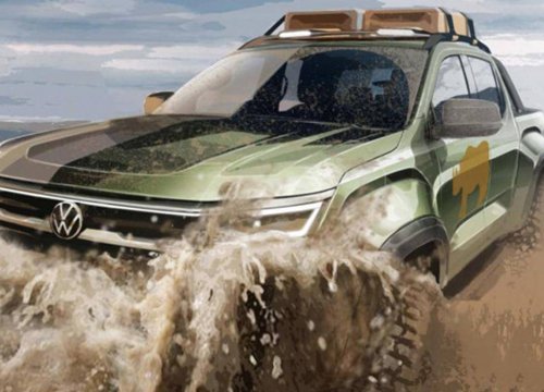 Volkswagen Amarok 2022 lộ diện, có gì khác Ford Ranger?