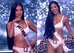 Kim Duyên diện bikini cực bốc lửa, body thuộc Top "đỉnh" trong đêm Bán kết Miss Universe 2021