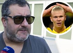 Mino Raiola khích MU, Chelsea và Real Madrid 'đấu' giành Haaland