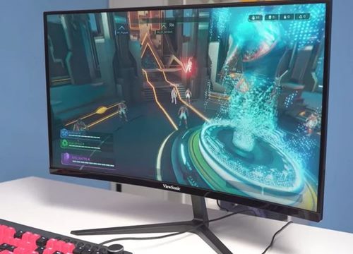 Trải nghiệm nhanh ViewSonic VX2718: Màn hình cong gaming siêu mượt 27 inch, 165Hz, giá lại còn "đẹp"