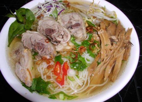 Bún vịt Hà Giang món ngon của người Tày