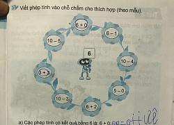 Cô giáo yêu cầu viết các phép tính có kết quả bằng 6, học sinh lớp 1 làm bài xong cô cười muốn ngã quỵ: Ủa, tôi đang ở hành tinh nào