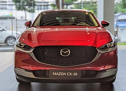 Giá lăn bánh Mazda CX-30 sau ưu đãi giảm 50% lệ phí trước bạ