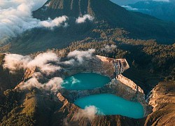 Khám phá hồ Kelimutu Indonesia 'đỏng đảnh' biến đổi màu sắc đầy ảo diệu