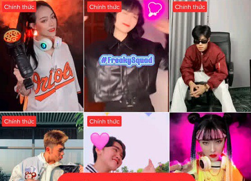 Không chỉ đứng top 1 thịnh hành trên YouTube, Freaky Squad tiếp tục "đánh chiếm" top xu hướng TikTok