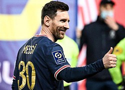 Messi mặc áo đấu đặc biệt để ăn mừng Quả bóng vàng thứ 7