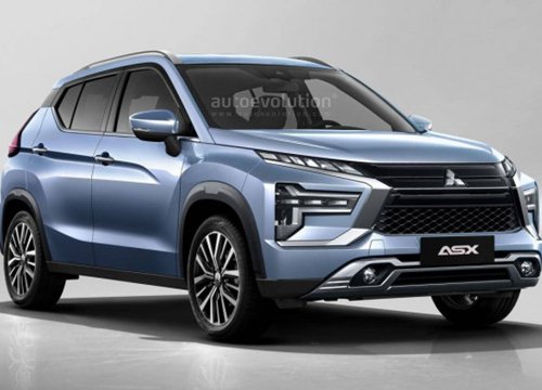 Mitsubishi Outlander Sport 2023 sẽ mượn khung gầm của Renault Captur