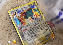 Nữ TikToker rơi vào "trầm cảm" vì để thẻ bài Pokémon hiếm có giá chục triệu "bơi lội" trong máy giặt