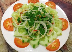 Salad dầu dấm giàu chất xơ